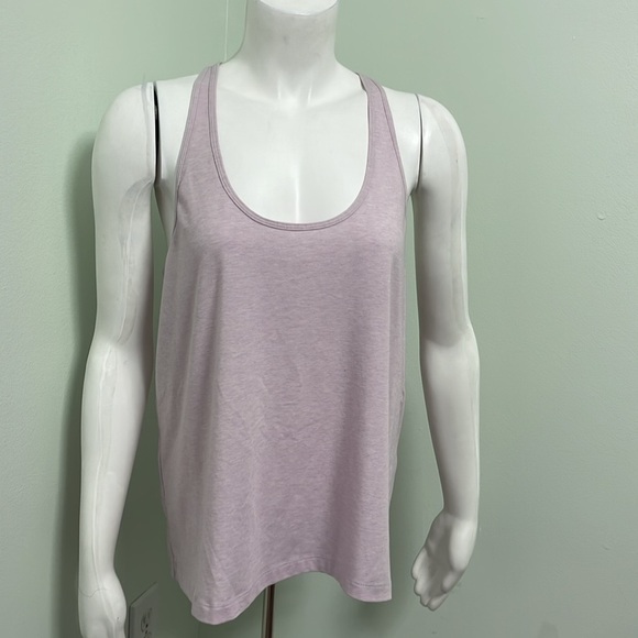 Outdoor voices light pink split back tank size medium - Picture 4 of 8